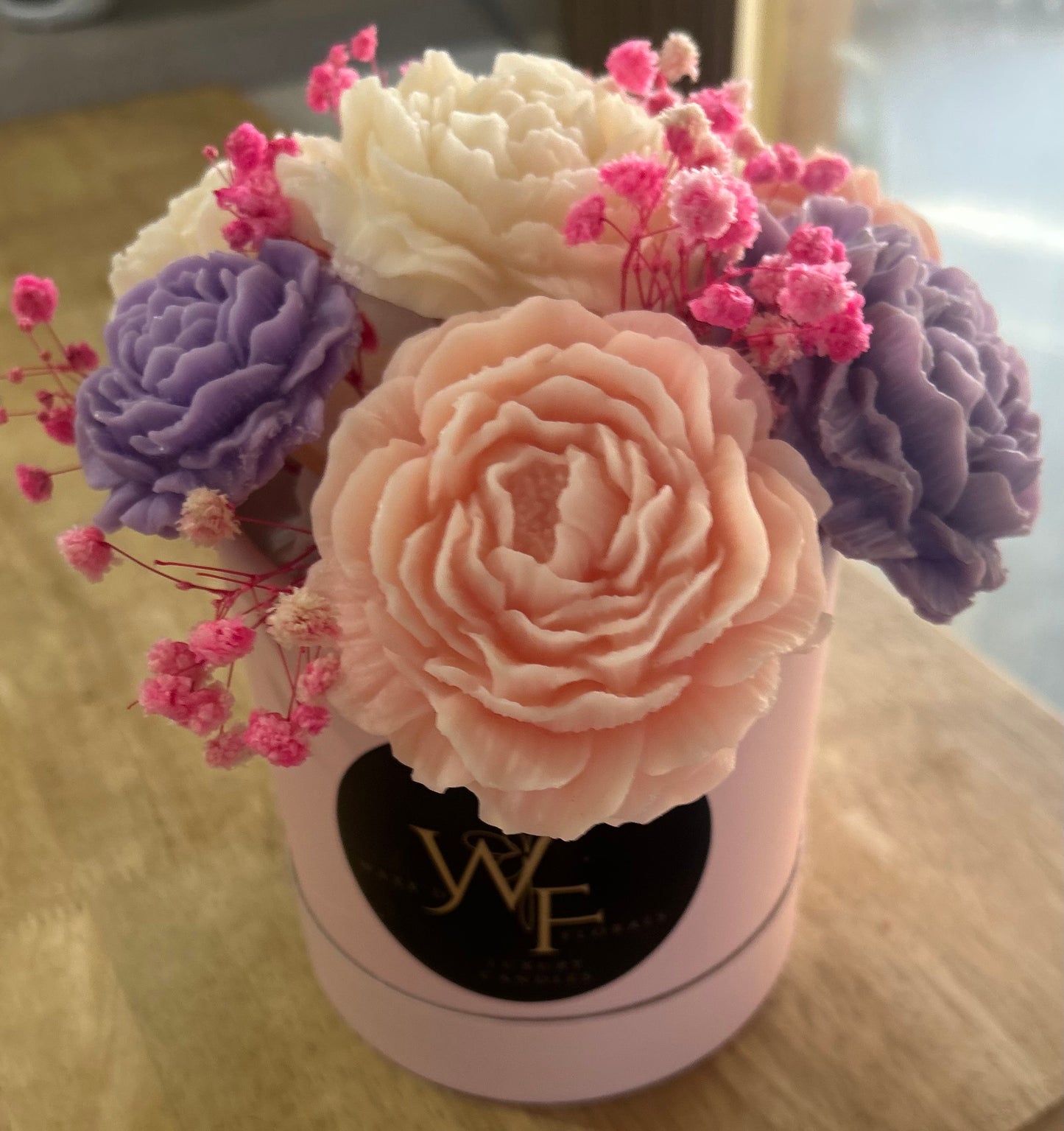 Cotton Candy - Scented Wax Bouquet