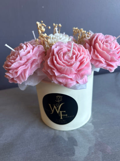 Champagne Strawberry - Scented Wax Bouquet