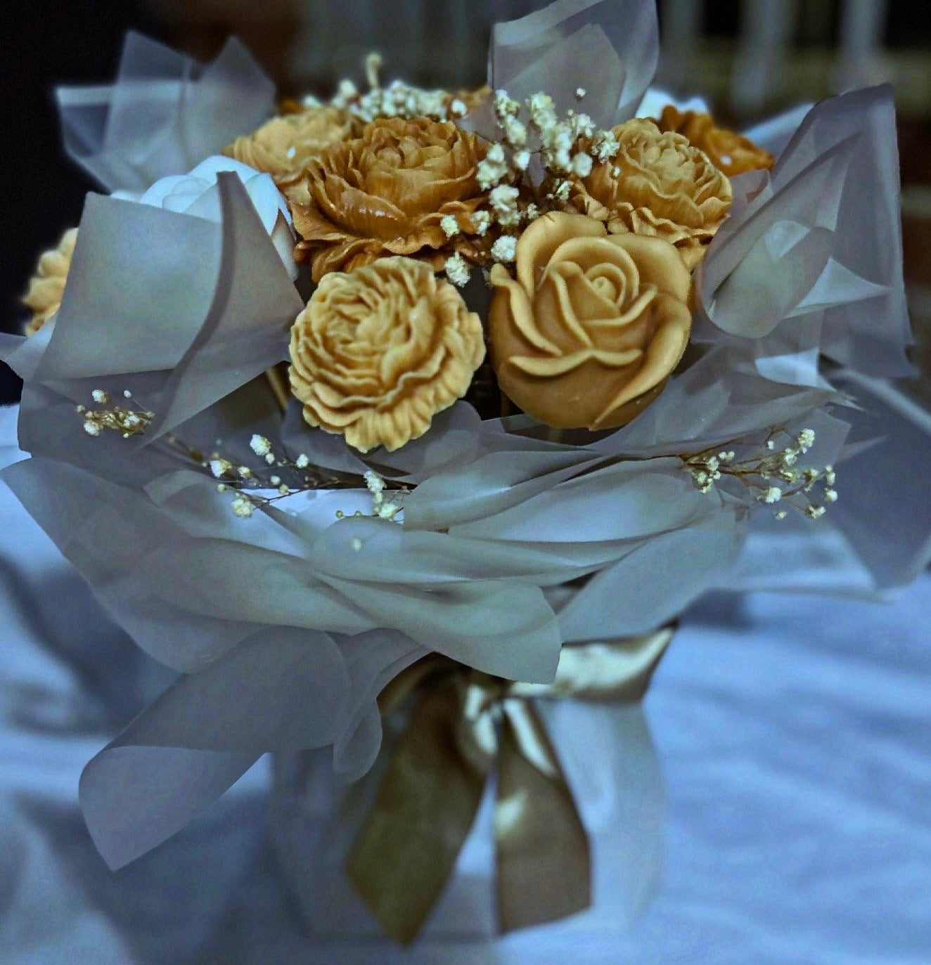 Pineapple Lemon Sorbet  - Scented Wax Bouquet
